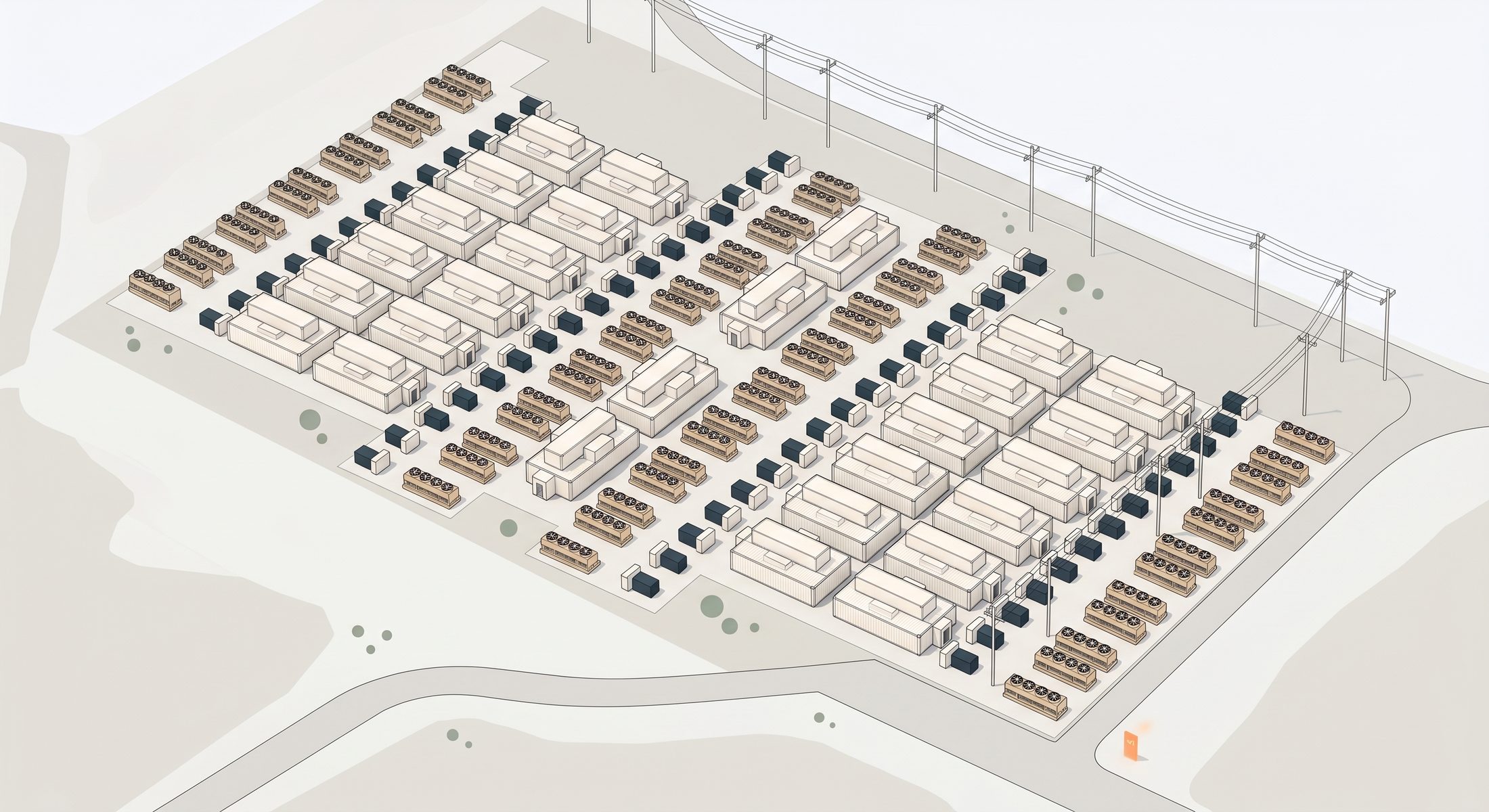 Project Landman POD — 24 data halls