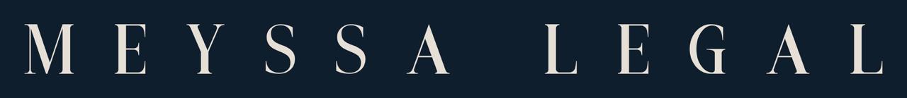 Meyssa Legal navy logo