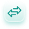 Icon of two horizontal arrows pointing in opposite directions indicating exchange or swap.