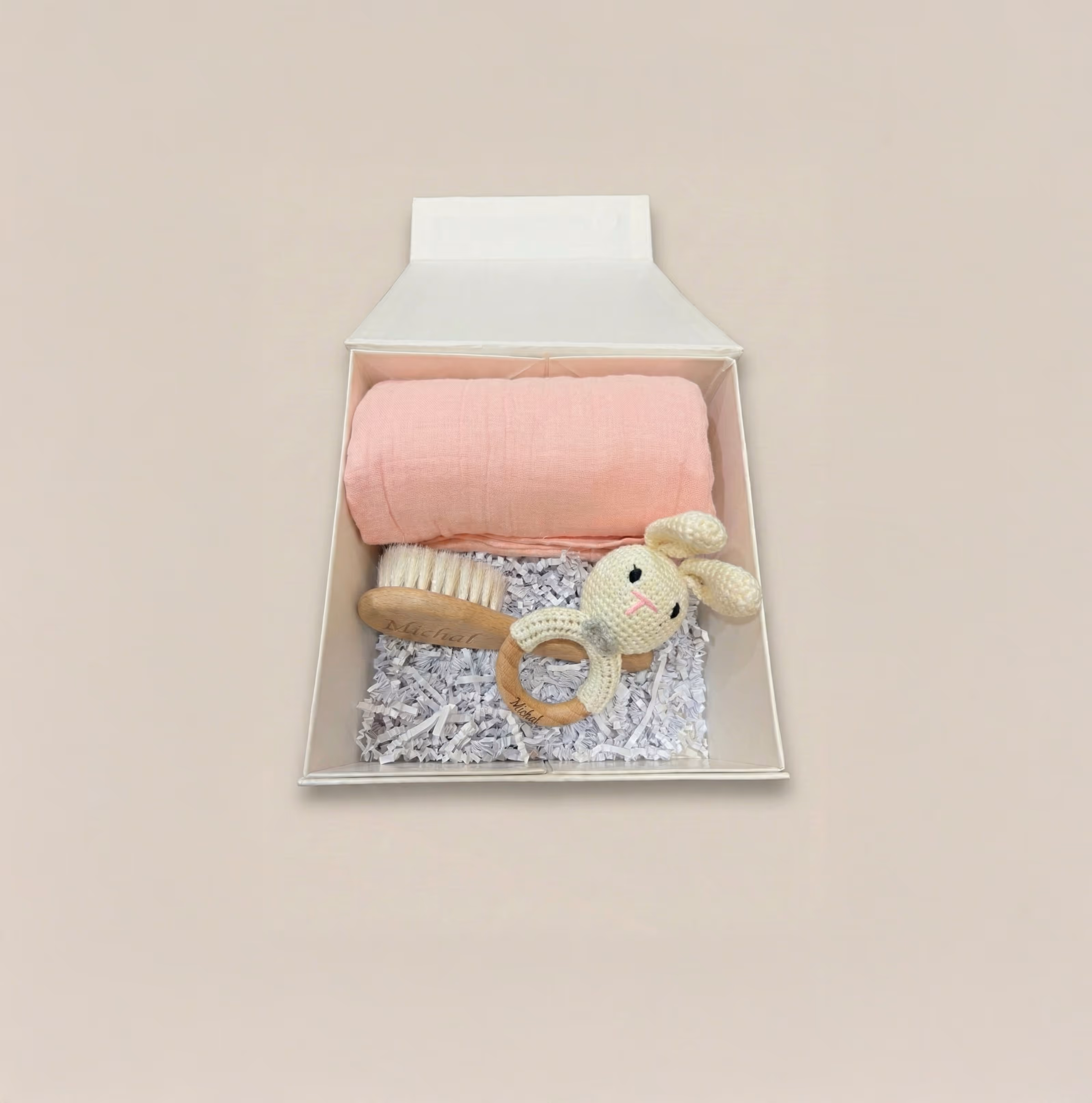 Personalized baby gift package