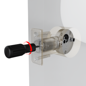 USA Deadbolt smart lock cylinder installation 