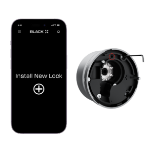 USA Deadbolt smart lock pairing with the app