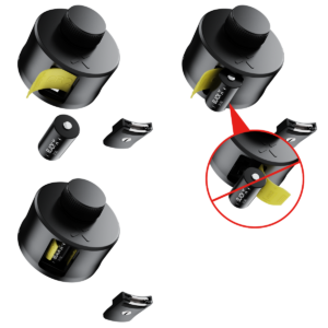 USA Deadbolt smart lock Battery installing 