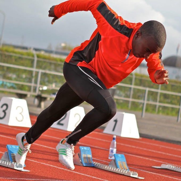 Remy op 17-jarige leeftijd. "Ik deed van alles om maar niets te voelen, zoals heel veel sporten." 