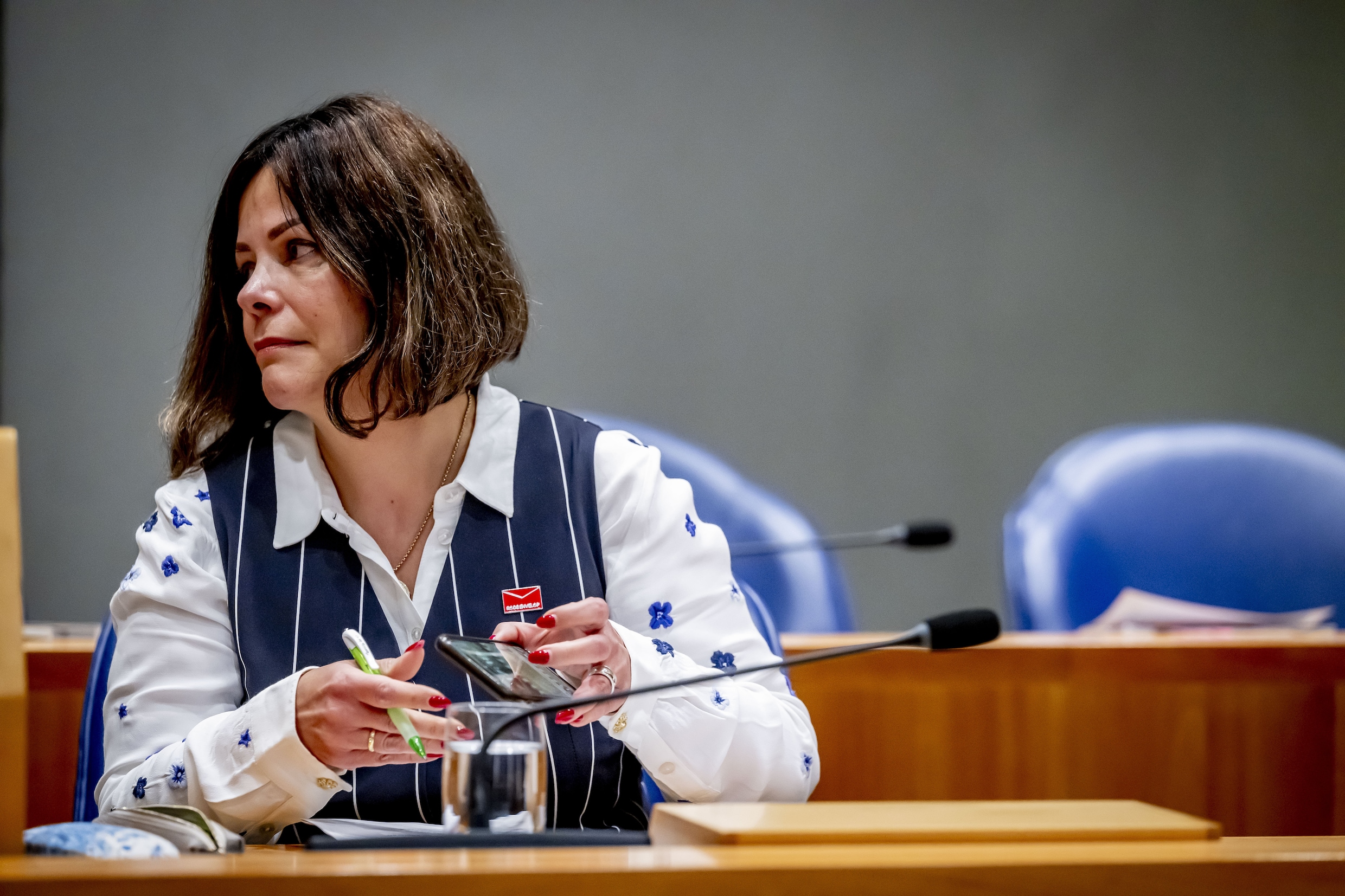 Sandra Palmen was ‘niet overtuigd’ dat het nodig was dat alle NSC-bewindslieden zijn opgestapt.