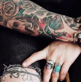 Follow On Instagram - Tattooist X Webflow Template