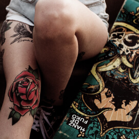 Follow On Instagram - Tattooist X Webflow Template