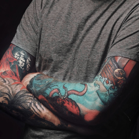 Follow On Instagram - Tattooist X Webflow Template