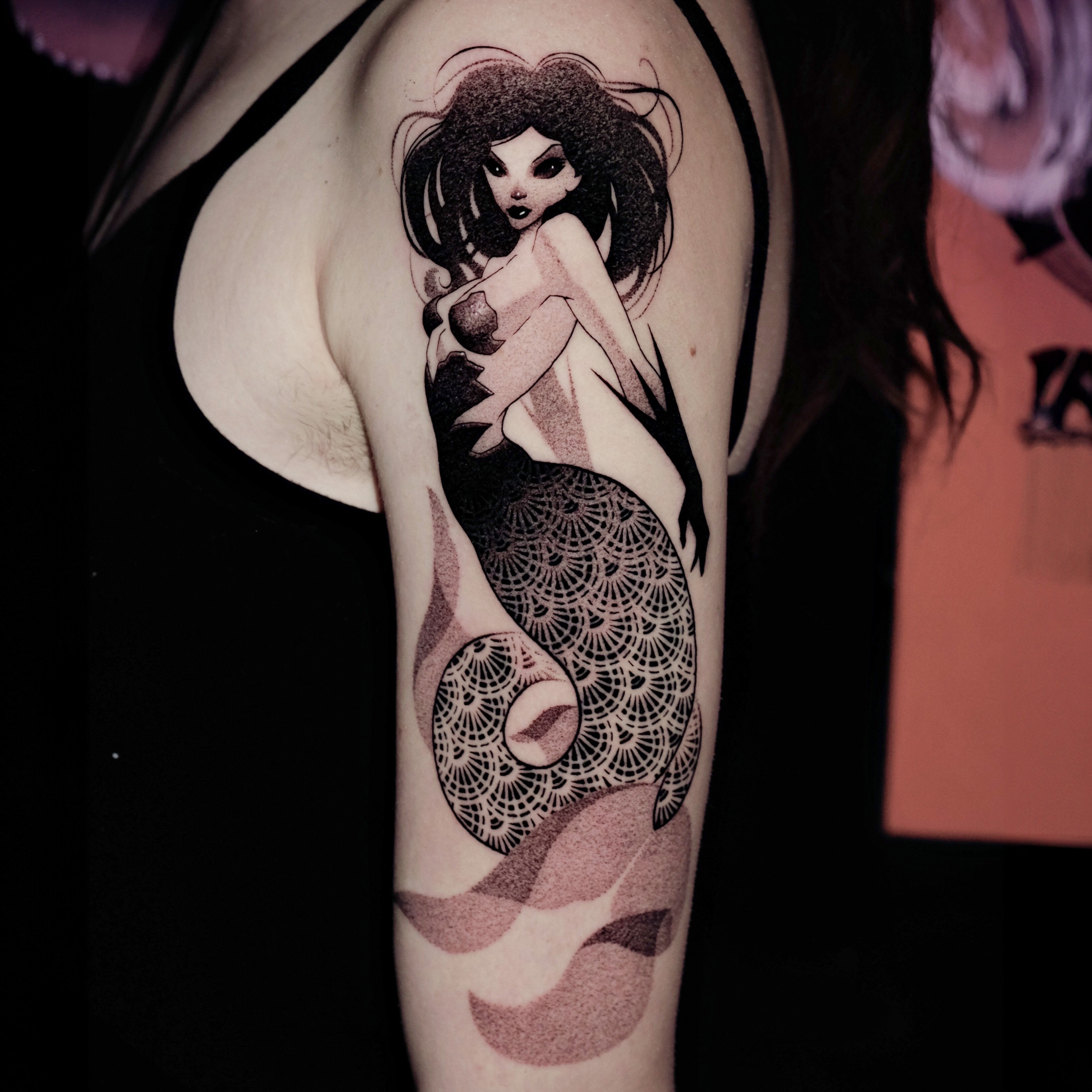 Blackwork Tattoos von Artem