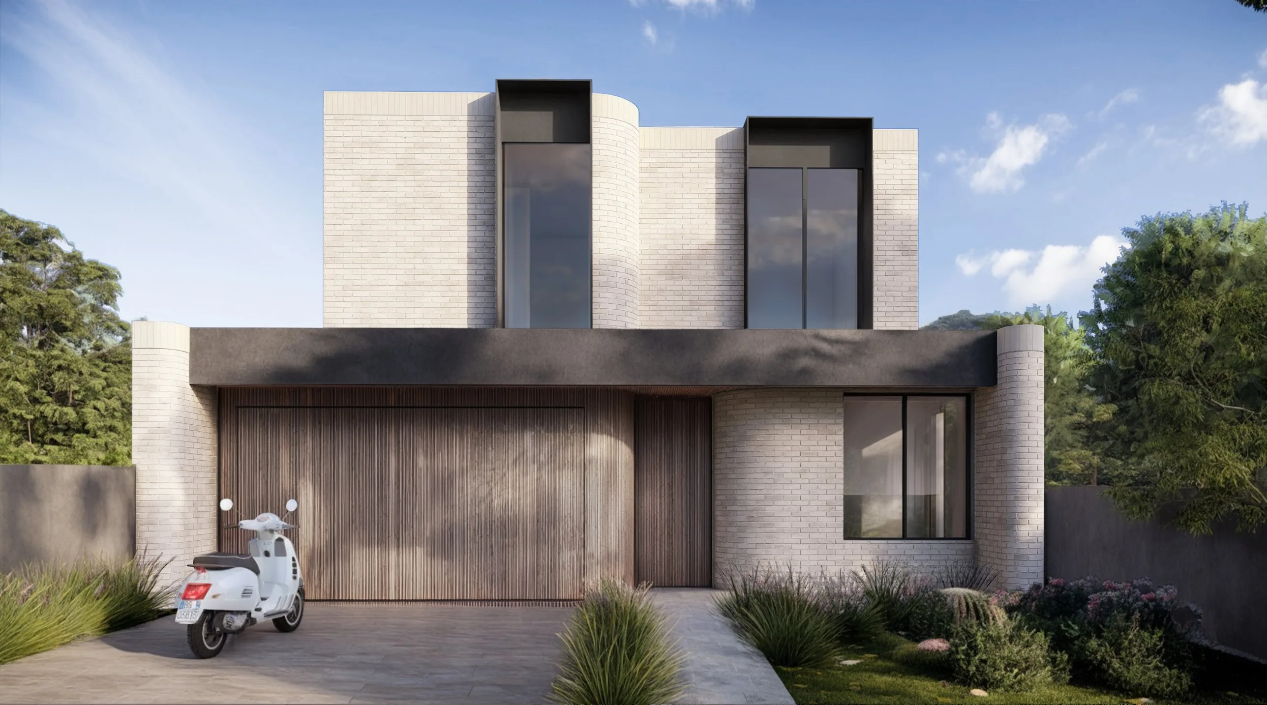 Forma, street elevation render