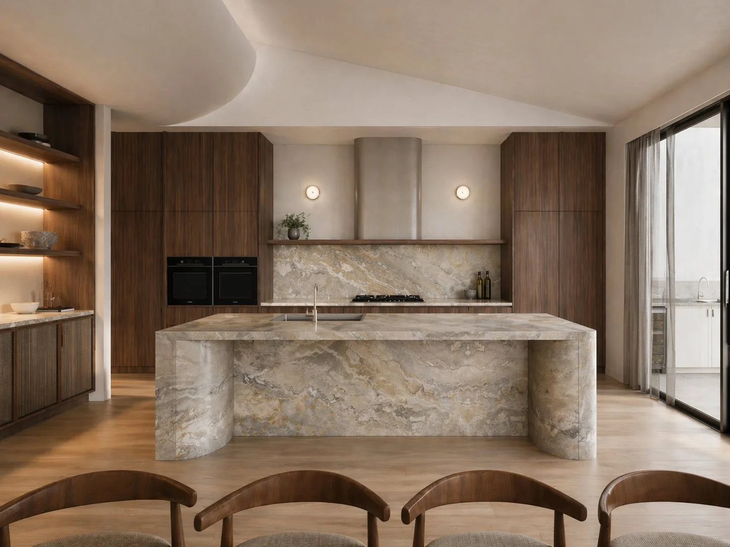 Forma, the kitchen