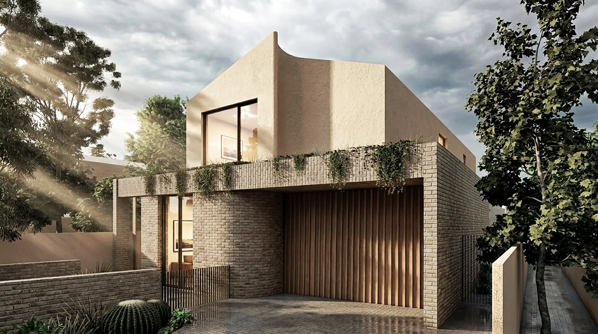 Contouré, street render