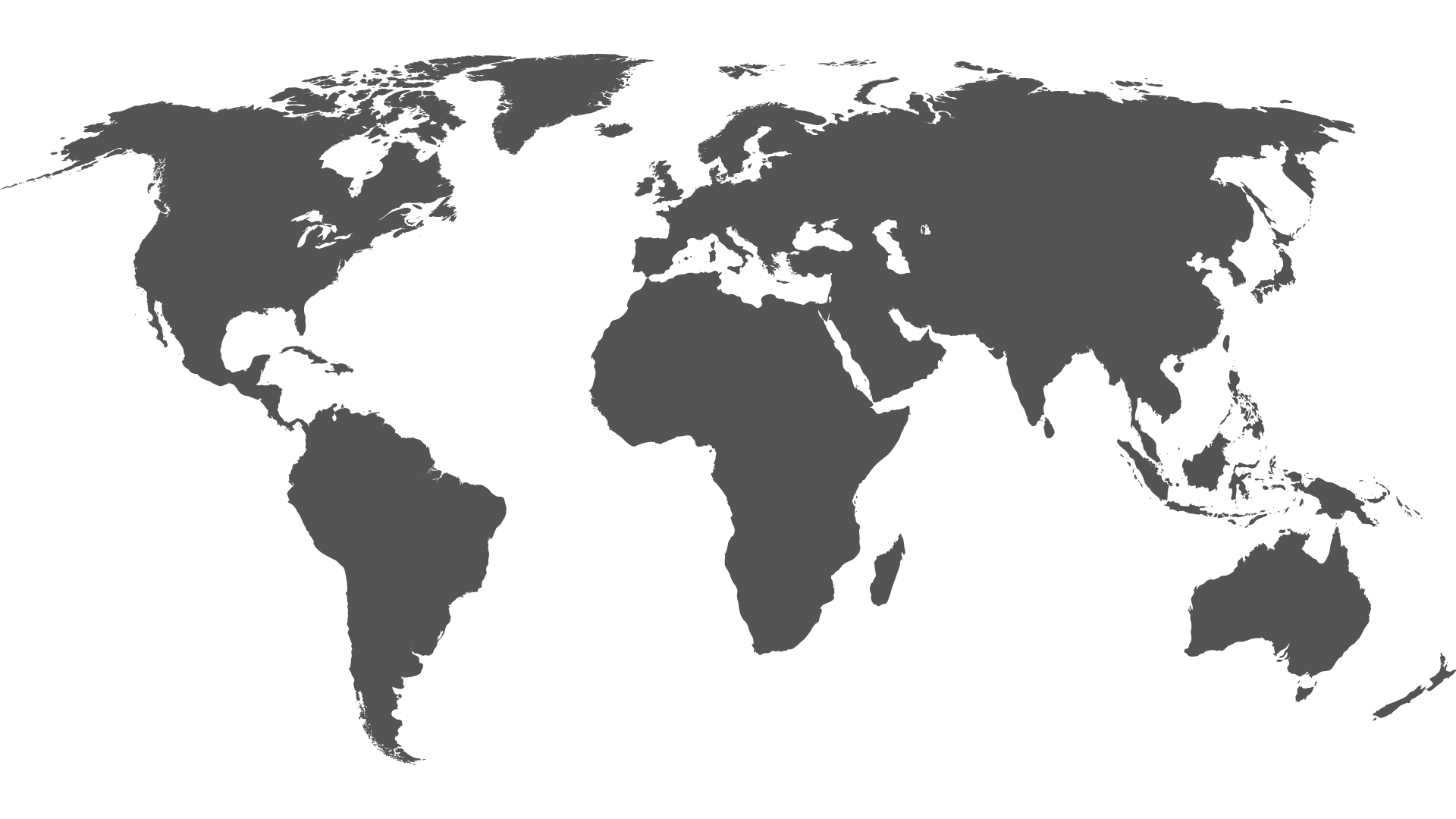 World map showing Strata coverage