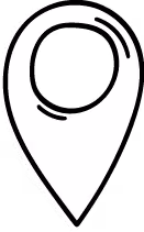 Standort-Pin-Symbol für Kartenposition.
