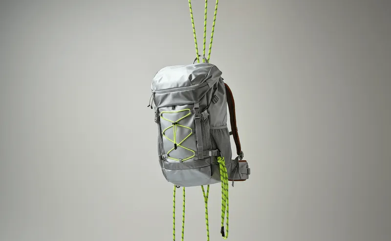backpack with light background