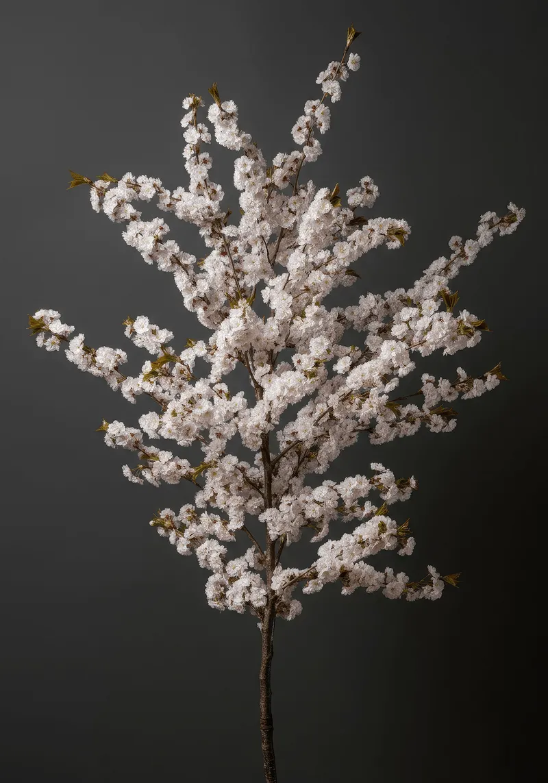 flower with dark background