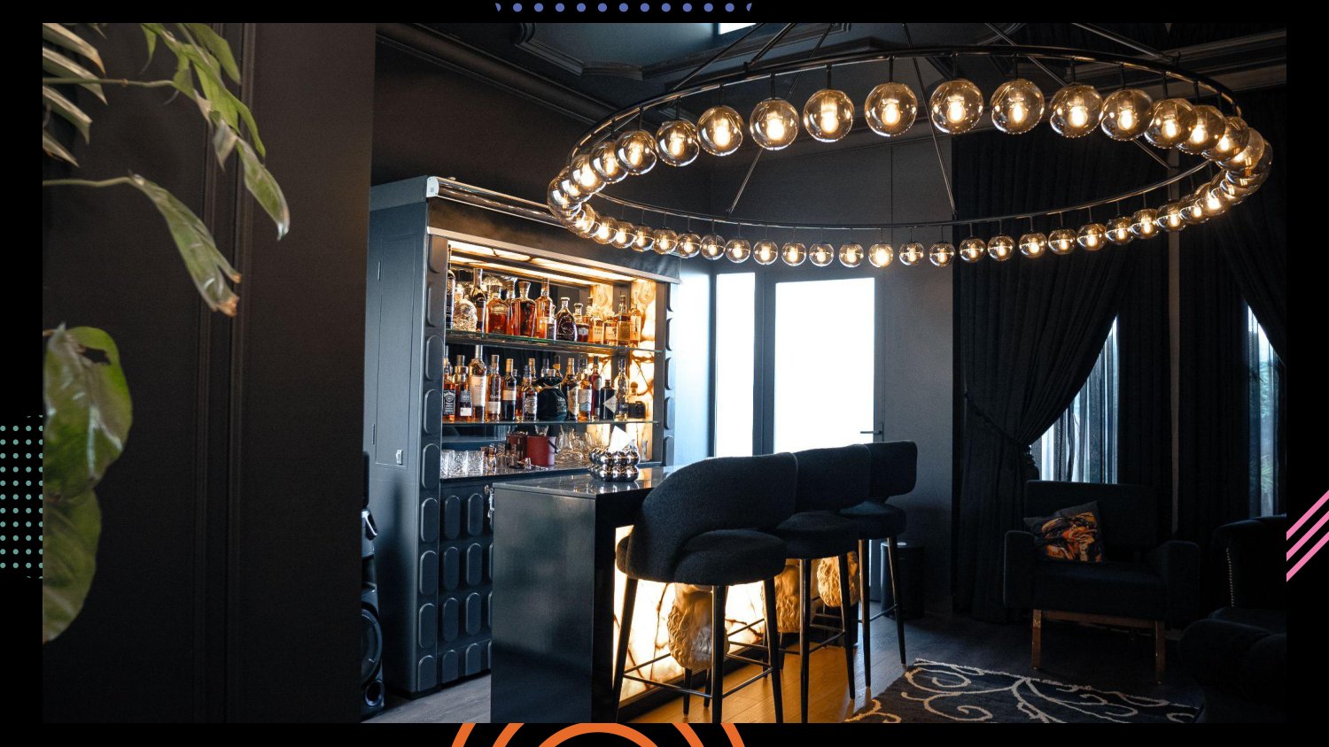 Aniq Varani interior bar and lounge photography by Pixelix