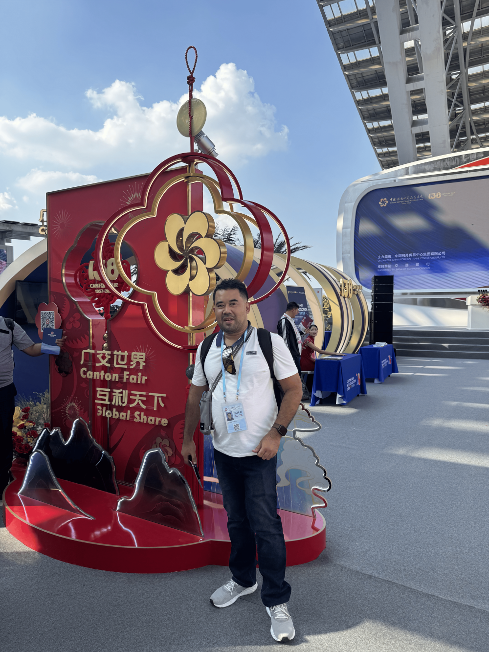 Sandbox Foundation trade delegate at the Canton Fair in Guangzhou