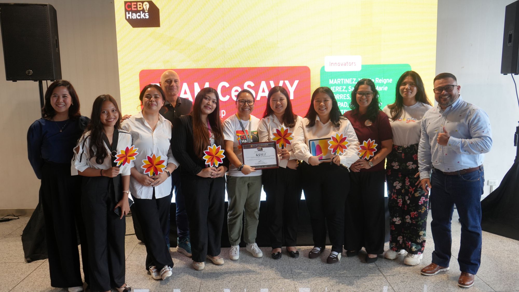 CEB-i Hacks team with MCIA people