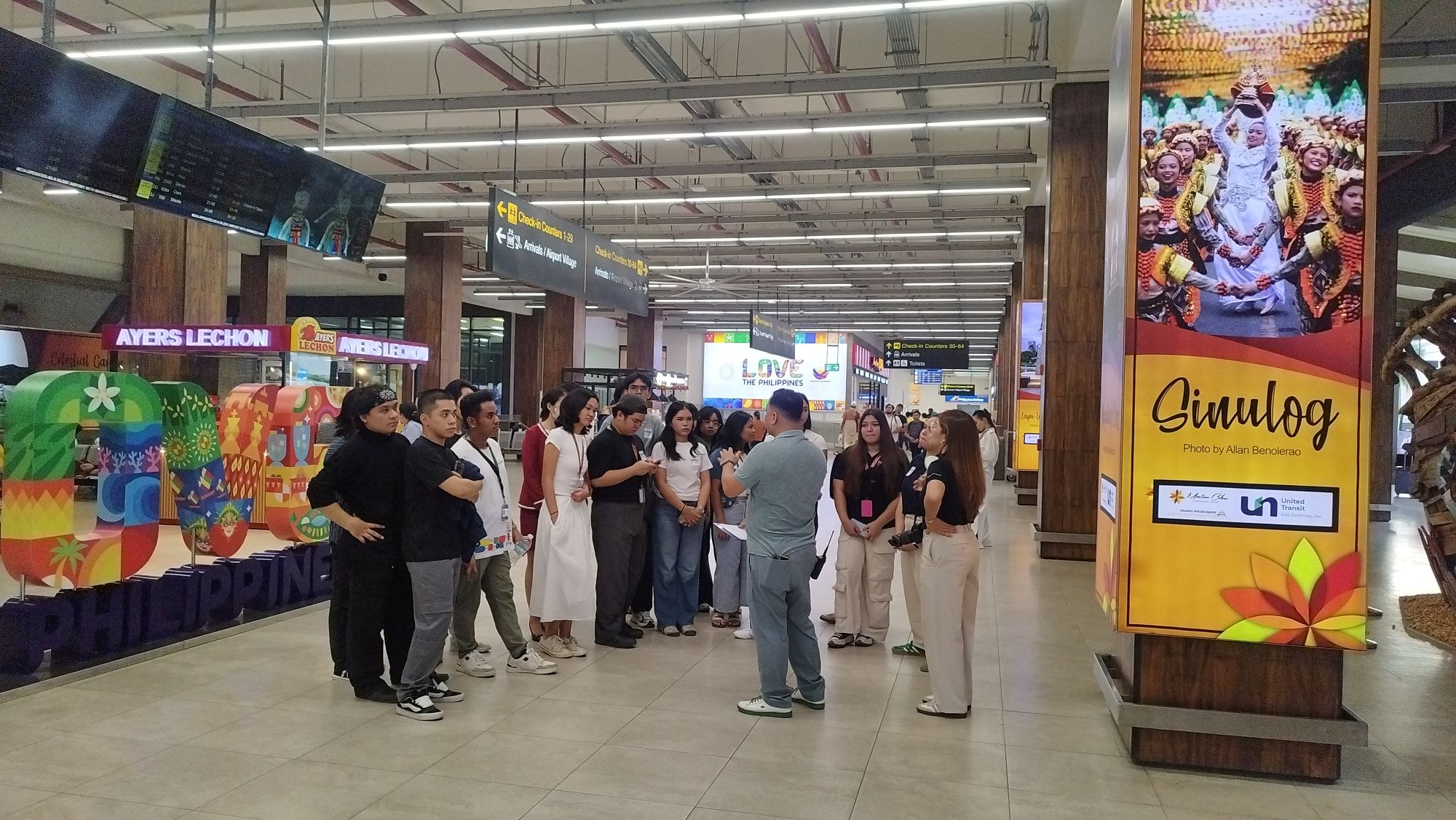 Educational tour with students