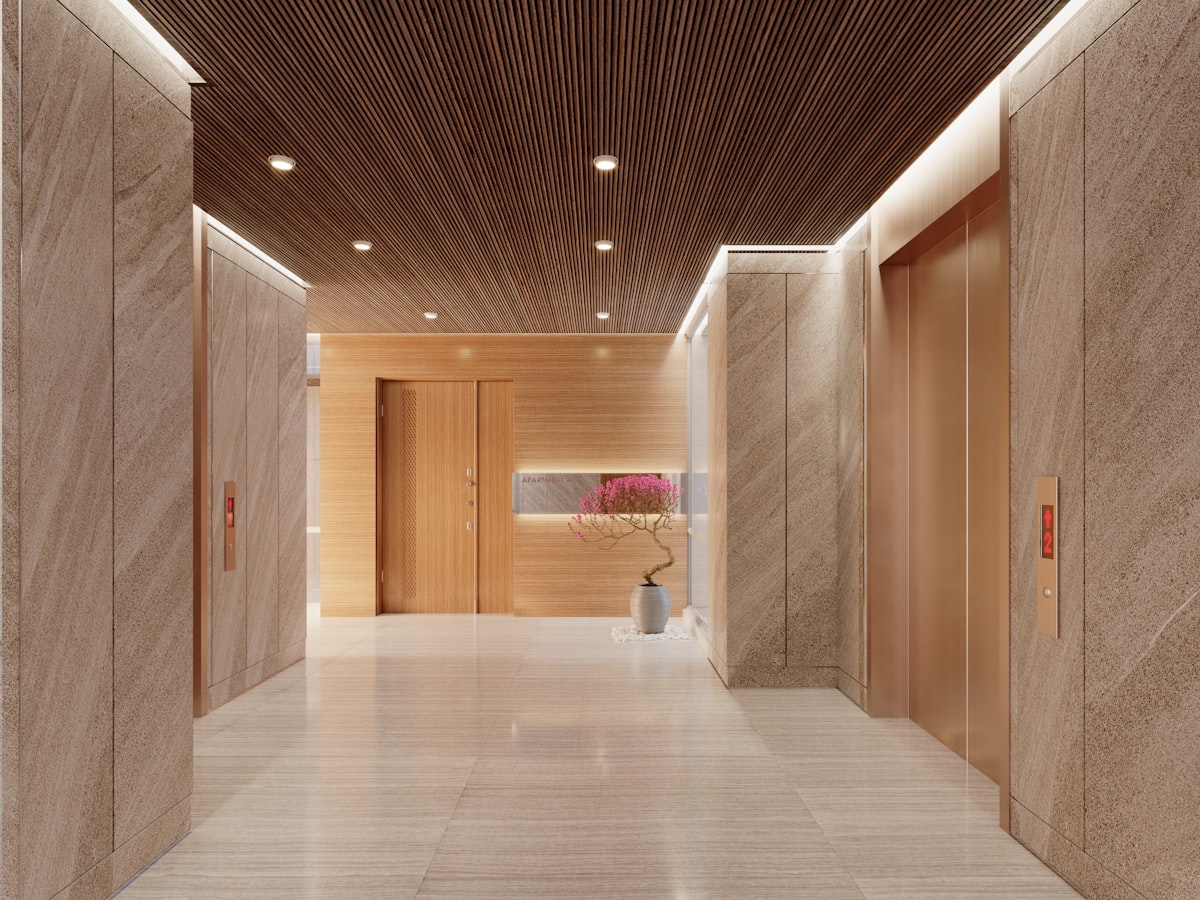 Salon luxueux d'un appartement haut de gamme