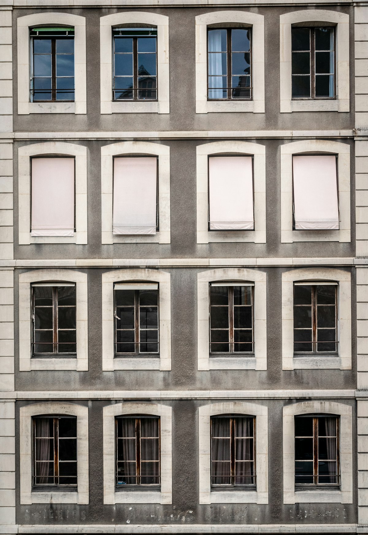 Détails architecturaux d'un bâtiment du XIXe siècle