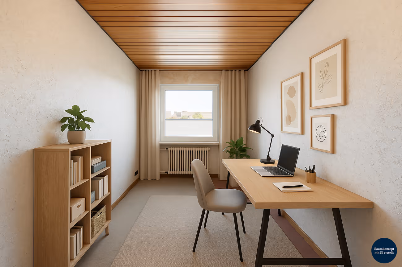 Arbeitszimmer KI-generiert