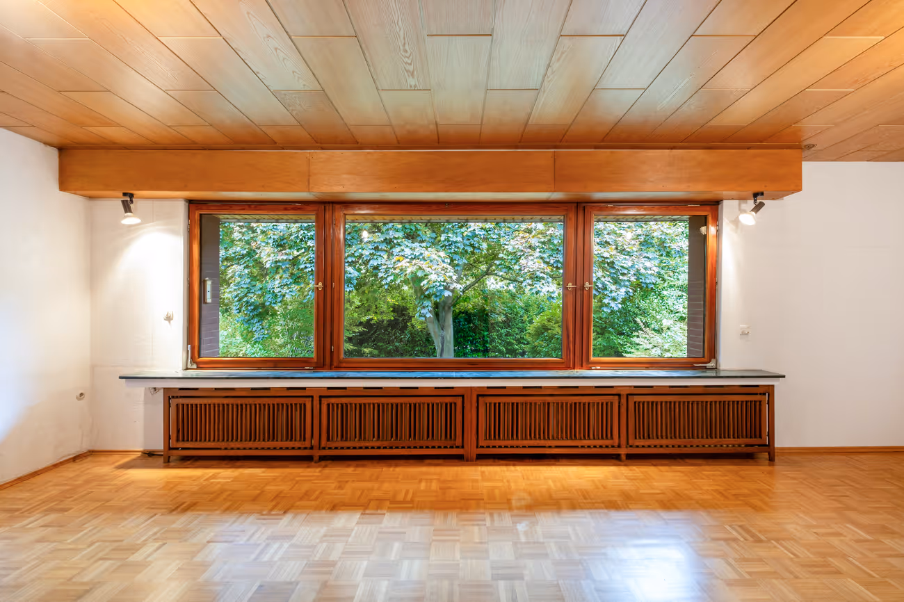 Großzügiger Wohnbereich mit offenem Schnitt