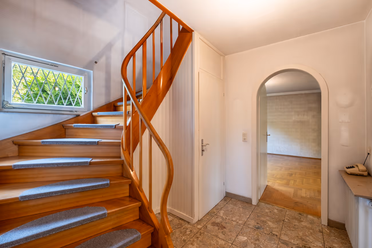 Flur mit Platz zum Ankommen