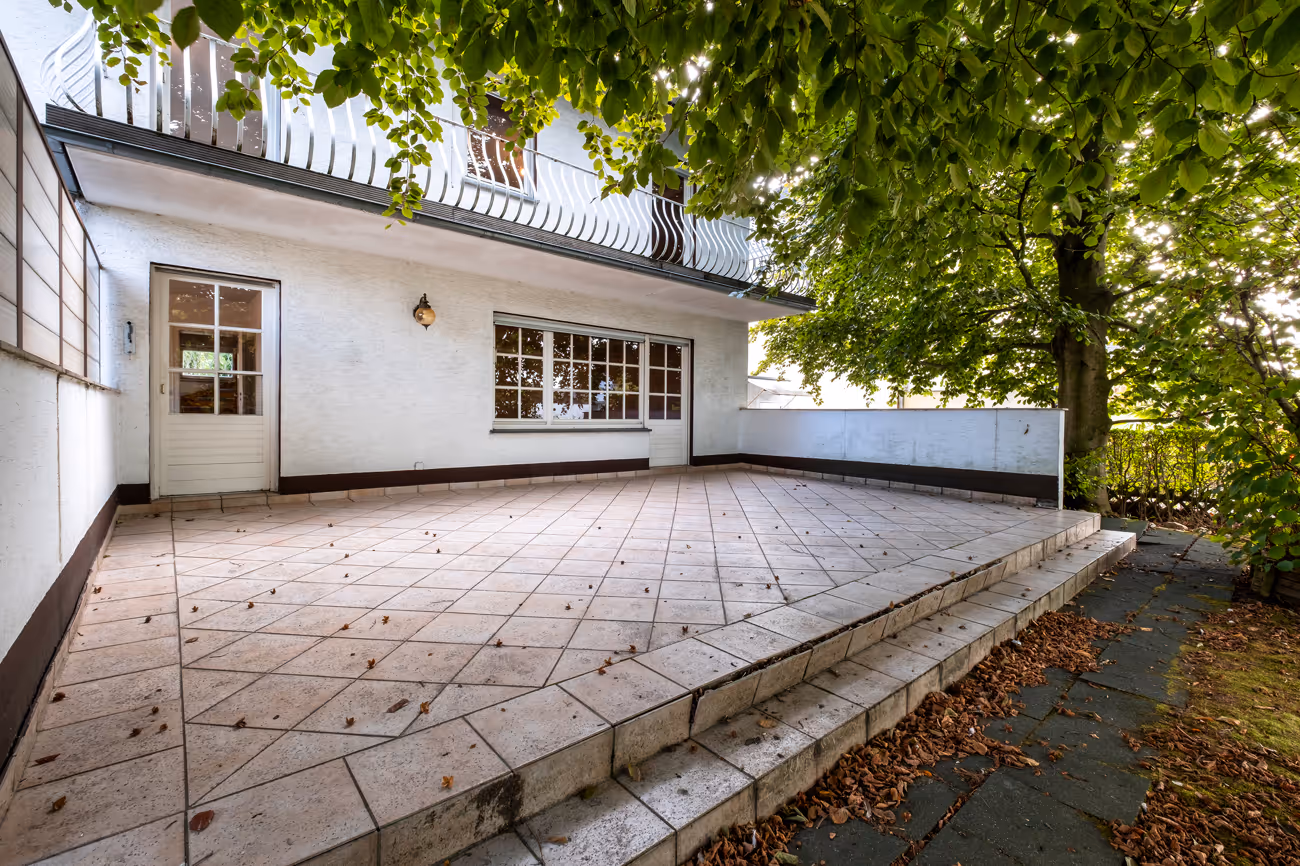 Terrasse mit Raum für gemütliche Stunden