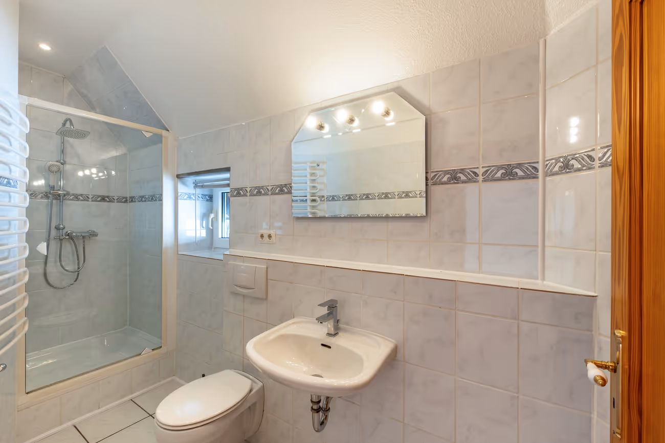 Duschbad mit Tageslicht