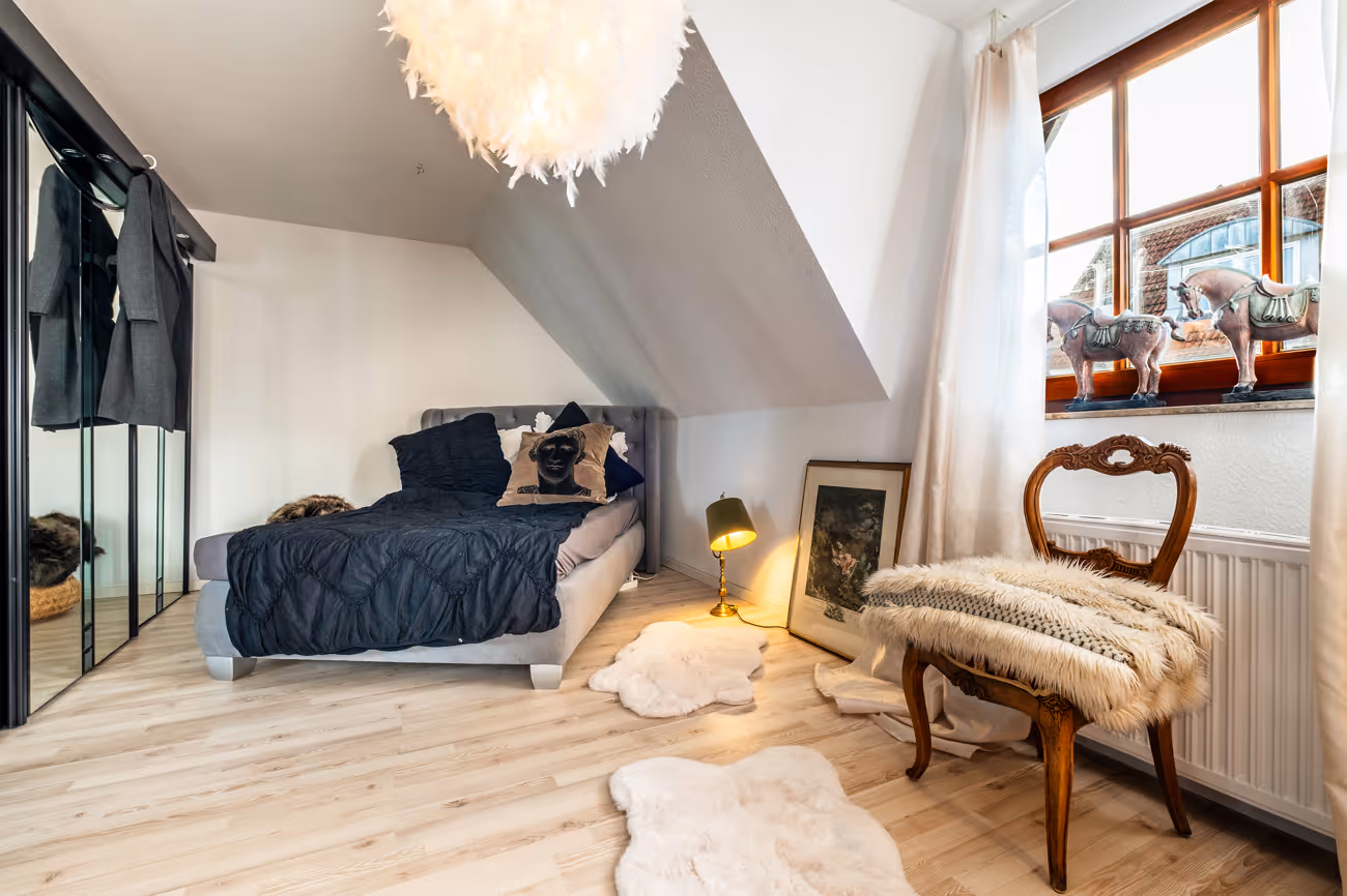 Rückzugsort im Obergeschoss