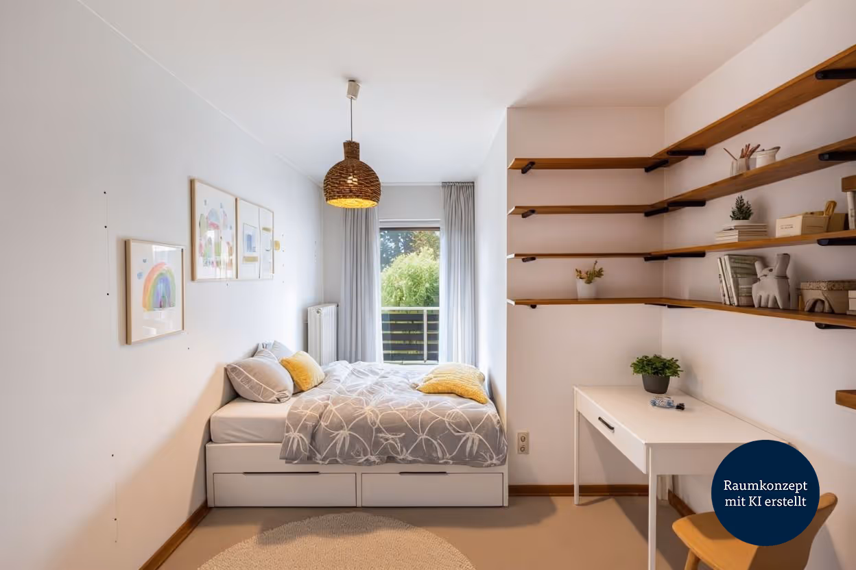 Beispiel Kinderzimmer KI-generiert