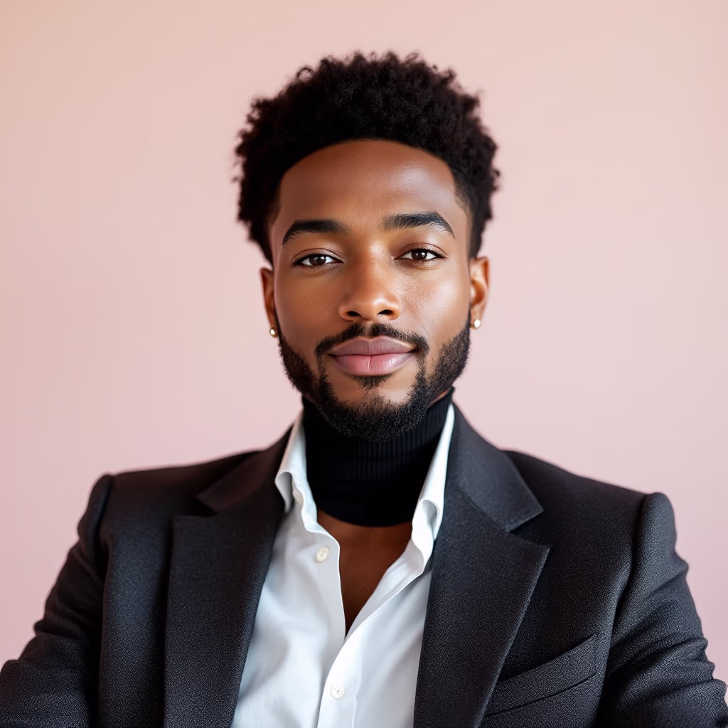 [team] image of executive team member (for a fintech company)