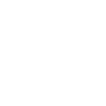 Two stylized white hands giving a high five on a black background.
