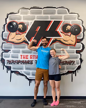 Dr Becca Moll after successfully helping a CrossFit athlete rehab an injury in Lexington, Kentucky