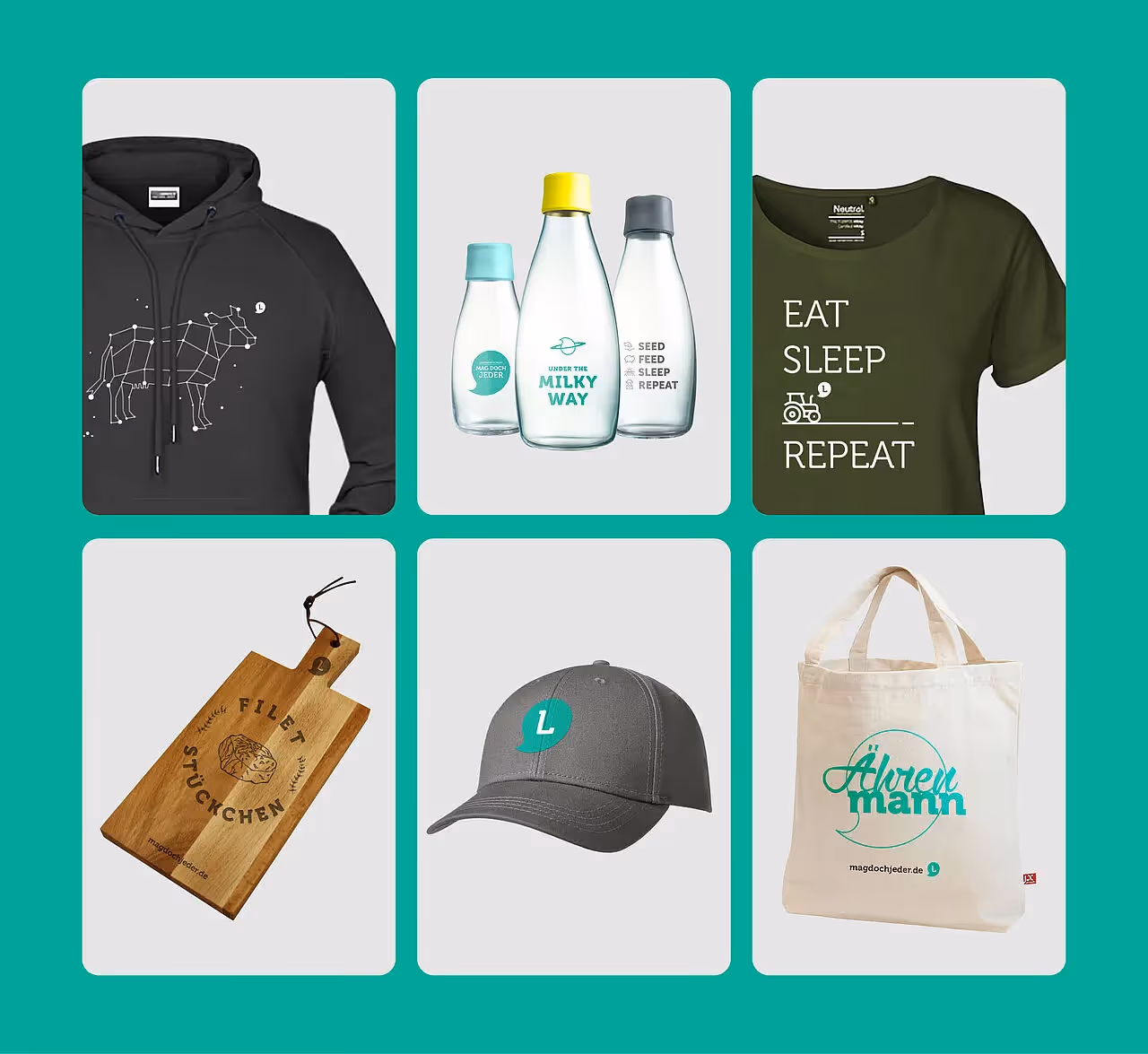 Landwirtschaft Werbeartikel Landwirtschaft Shirts Caps mit Aufdrucken und Motiven