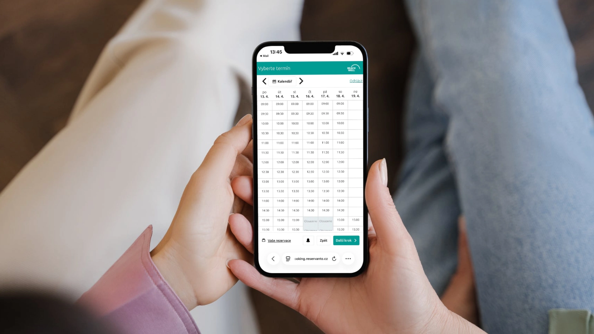 Nový rezervační systém Beachwell – jednodušší správa rezervací