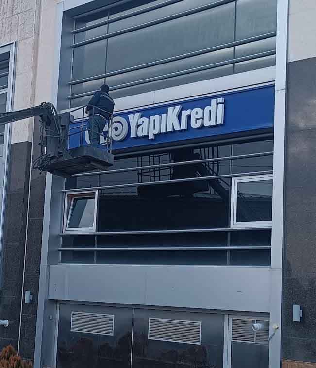 ankara yapıkredi tabela uygulama