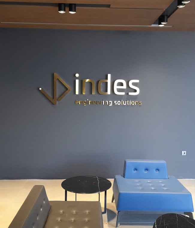 ankara indes ofis tabelası uygulama