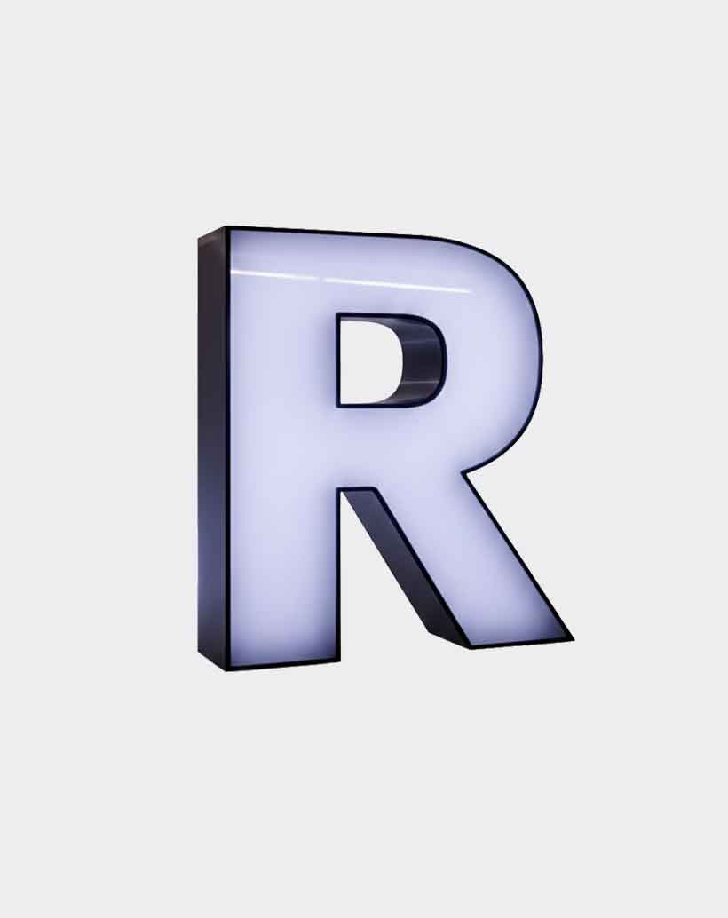 gece gündüz kutu harf