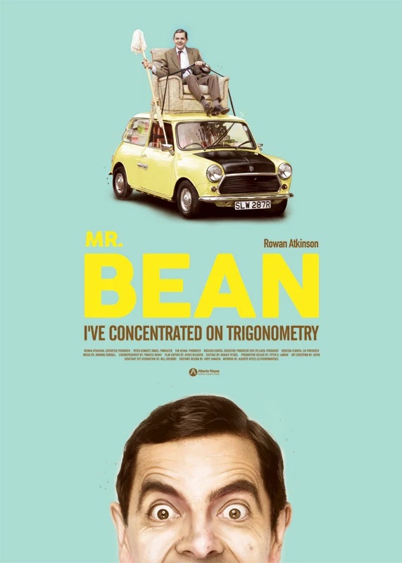 mr bean film afişi