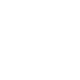 Facebook logo icon in white on black background.