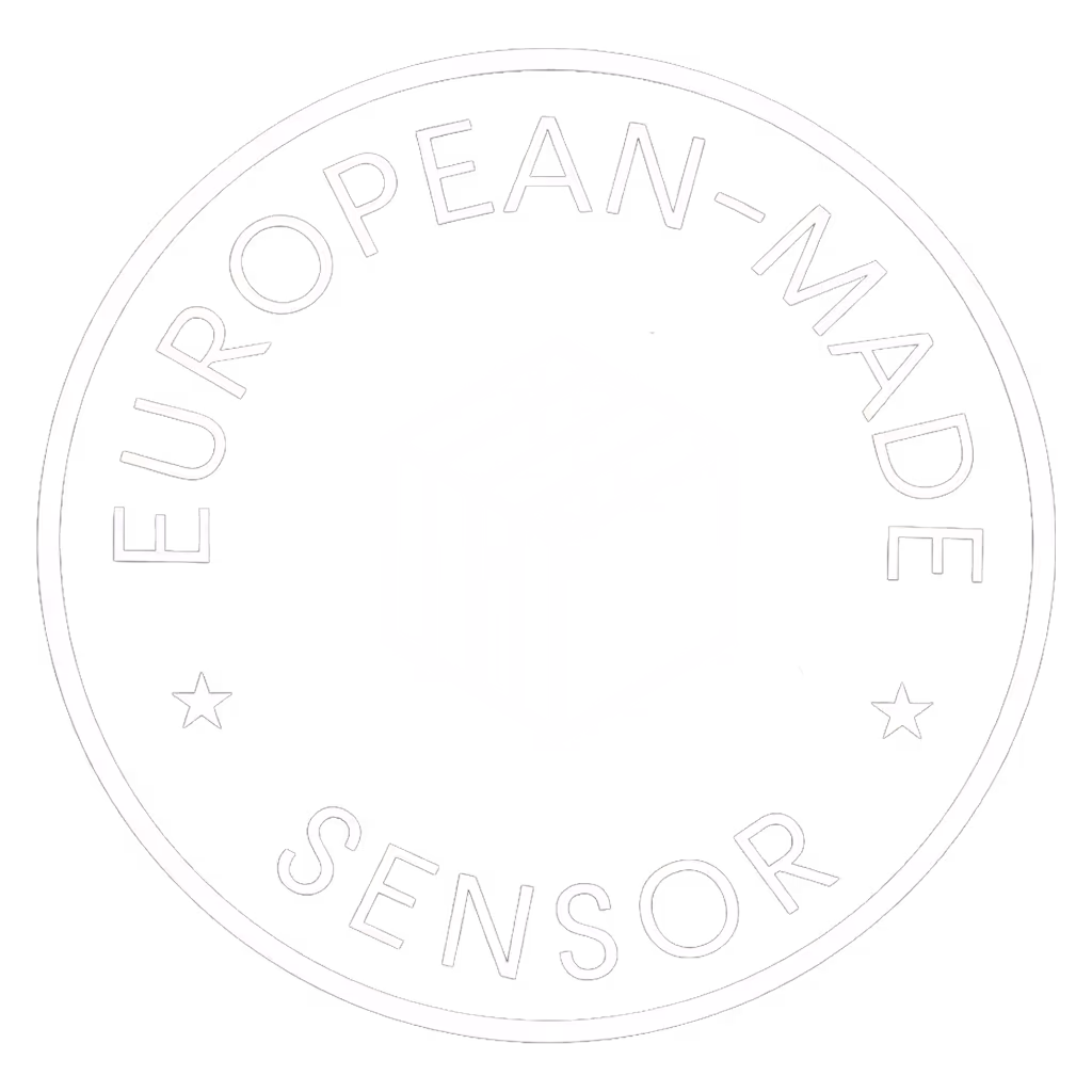 European made sensor icon