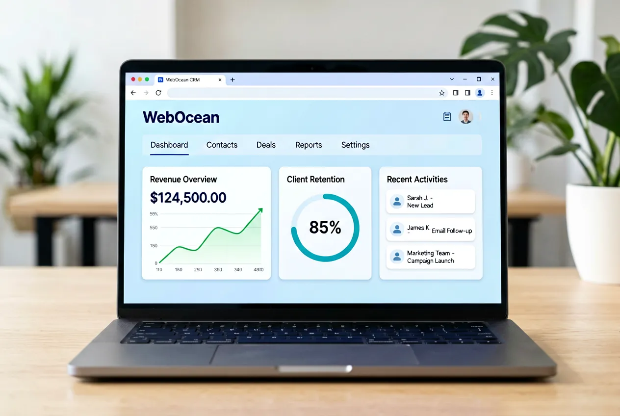 SaaS management dashboard