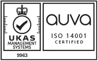 UKAS accredited ISO 14001 certified
