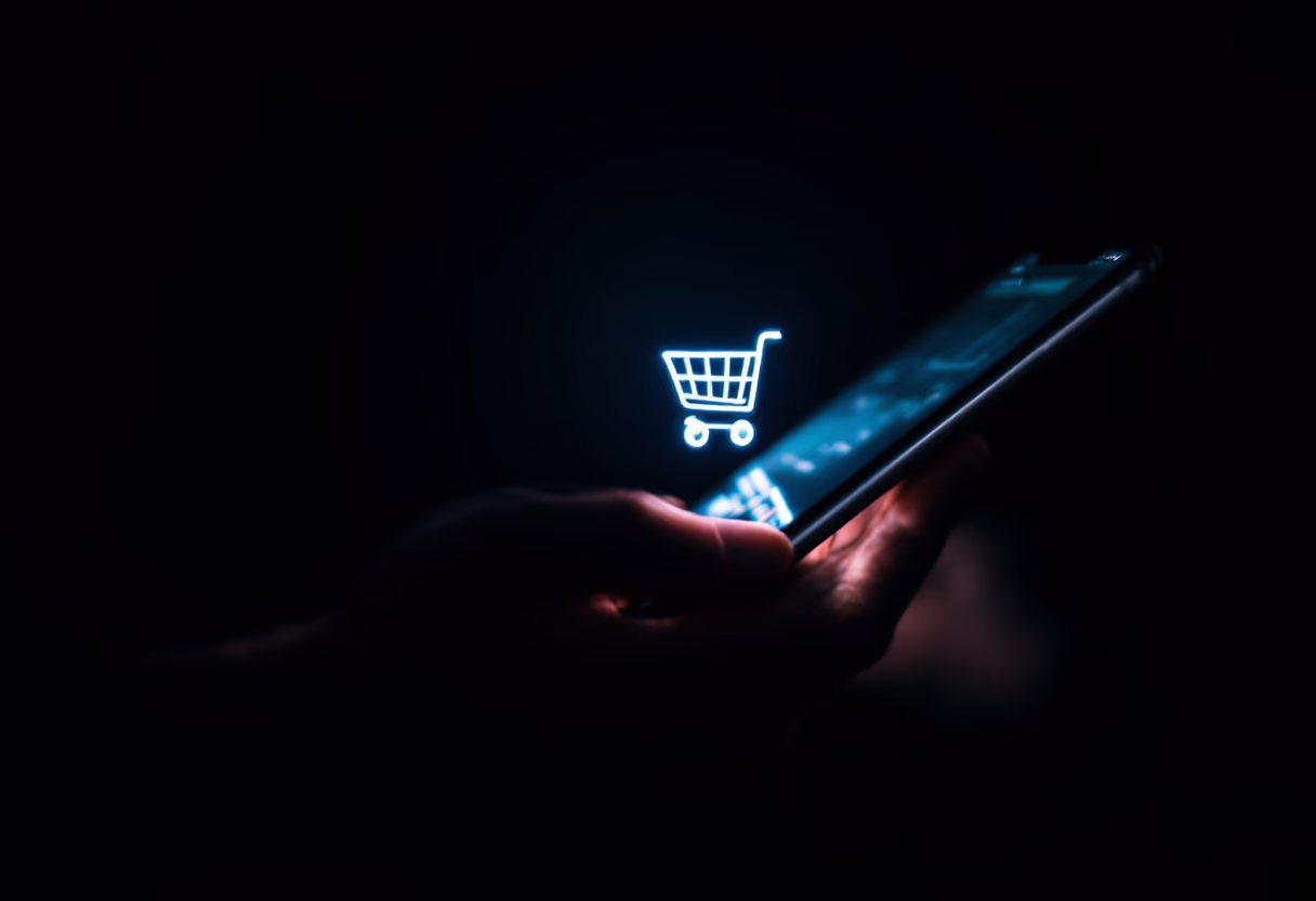 image of online shopping transaction