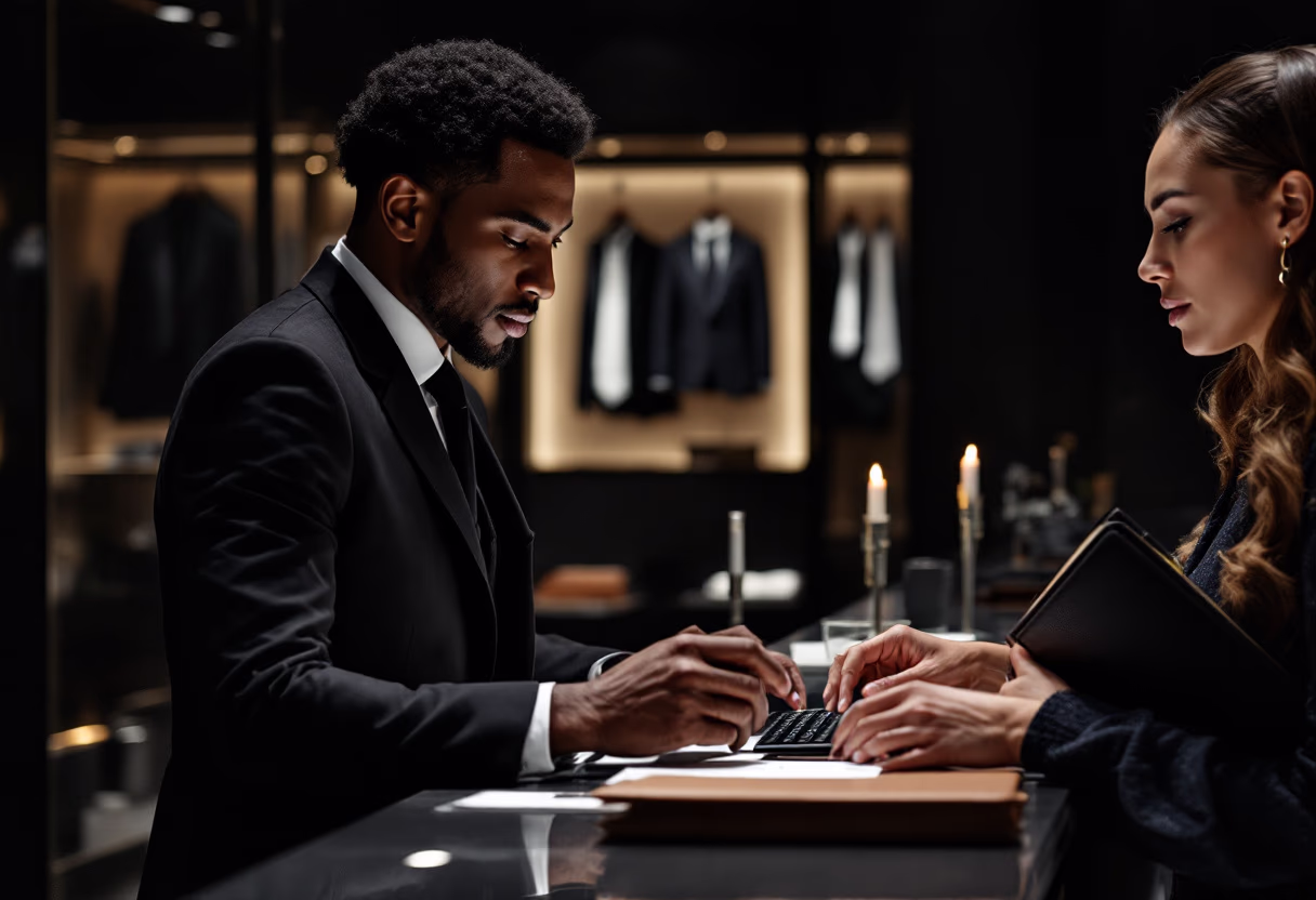 image of customer service environment (for a ecommerce)