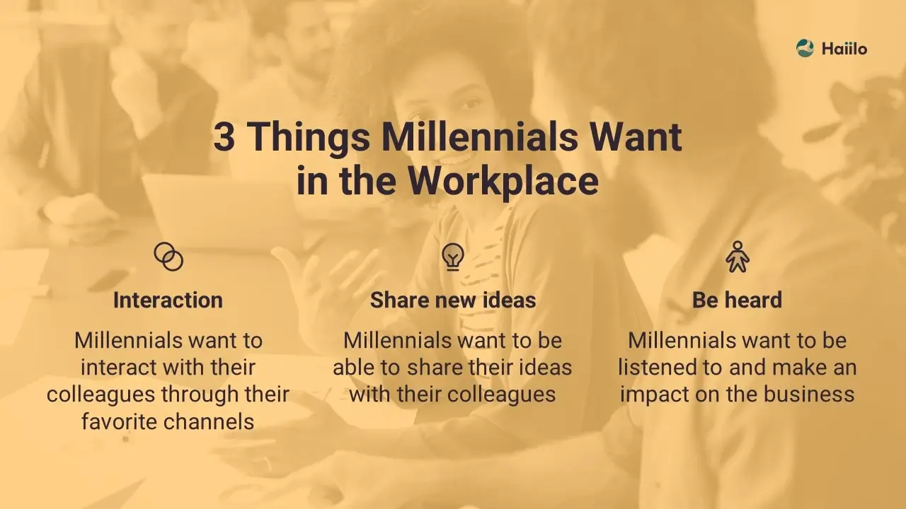 3 things millennials want in a multigenerational workforce