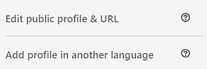 edit public linkedin url